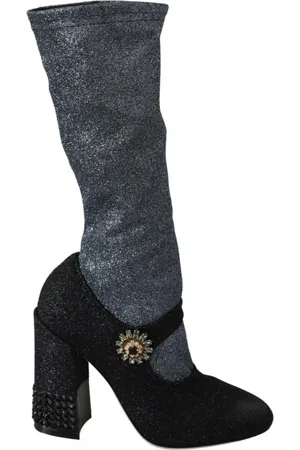 Dolce & Gabbana Damen, Schuhe, Schwarzk, 39 EUGröße: