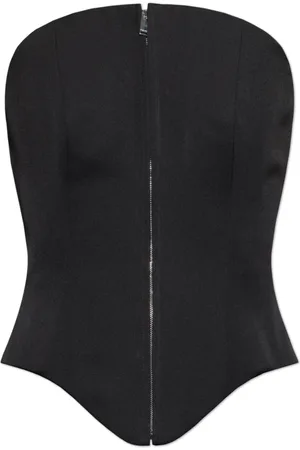 Alexander McQueen Damen, Oberteile, Schwarzk, 2XSGröße: