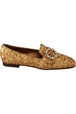 Dolce & Gabbana Damen, Schuhe, Gelb, 37 EUGröße: