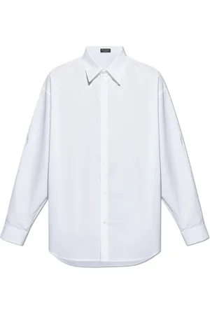 Balenciaga Herren, Shirts, Weiß, LGröße: