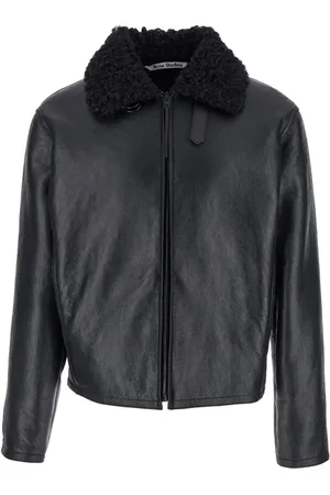 Acne Studios Herren, Jacken, Schwarzk, MGröße: