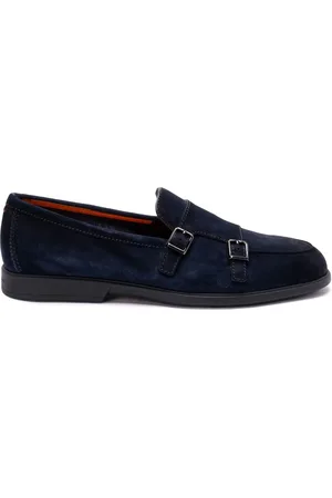 santoni Herren, Schuhe, Blau, 43 EUGröße: