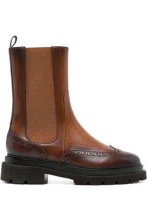 santoni Damen, Schuhe, Braun, 37 1/2 EUGröße: