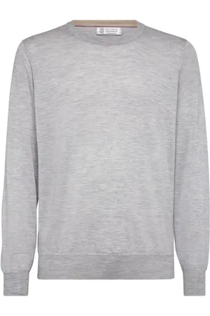 Brunello Cucinelli Herren, Sweatshirts & Hoodies, Grau, 3XLGröße:
