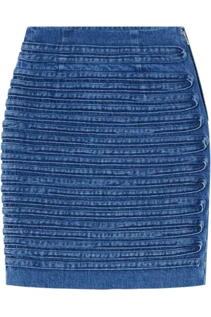 VERSACE Damen, Röcke, Blau, MGröße:
