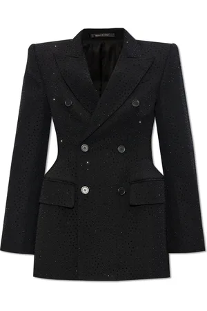 Balenciaga Damen, Jacken, Schwarzk, MGröße: