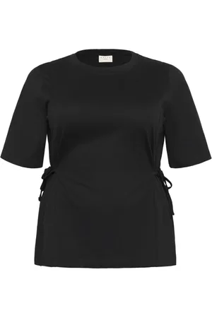 Kaffe Damen, Oberteile, Schwarzk, XLGröße: