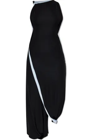 Victoria Beckham Damen, Kleider, Schwarzk, 2XSGröße: