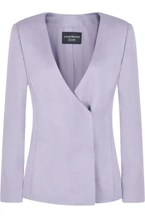 Emporio Armani Damen, Jacken, Lila, MGröße: