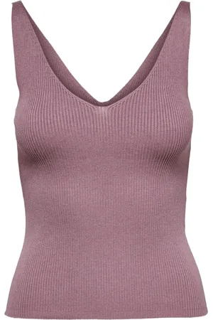 JACQUELINE DE YONG Damen, Oberteile, Lila, XLGröße: