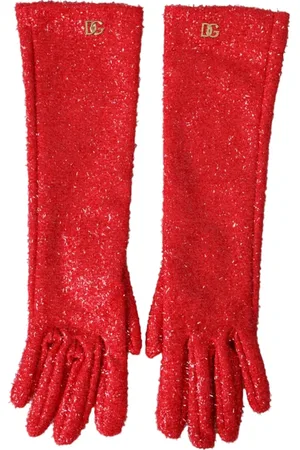 Dolce & Gabbana Damen, Accessories, Rot, 7 1/2 INGröße: