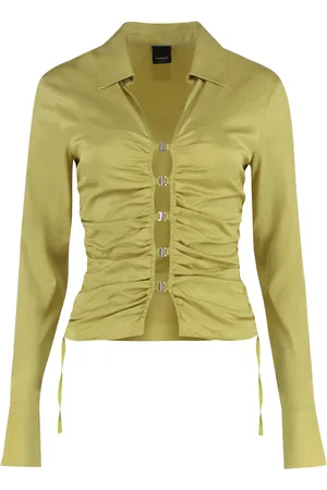 Pinko Damen, Oberteile, Grün, SGröße: