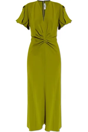 Victoria Beckham Damen, Kleider, Grün, SGröße: