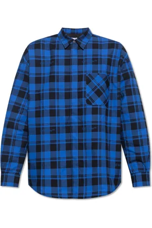 OFF-WHITE Herren, Shirts, Blau, LGröße: