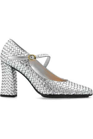 Bottega Veneta Damen, Schuhe, Grau, 36 EUGröße: