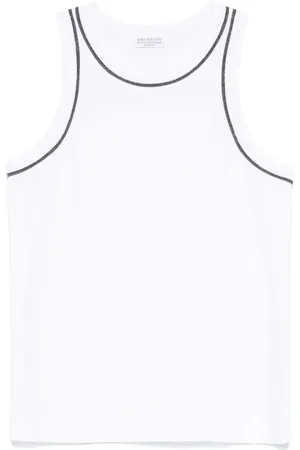 Brunello Cucinelli Damen, Oberteile, Weiß, MGröße: