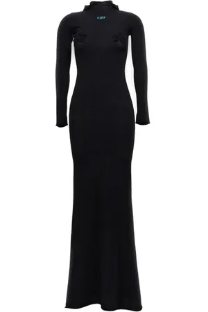 OFF-WHITE Damen, Kleider, Schwarzk, SGröße: