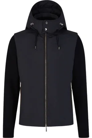 MOORER Herren, Sweatshirts & Hoodies, Blau, 4XLGröße: