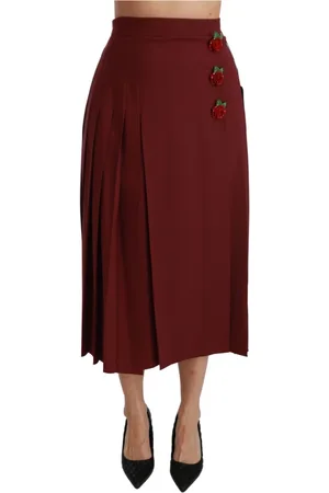 Dolce & Gabbana Damen, Röcke, Rot, 2XSGröße: