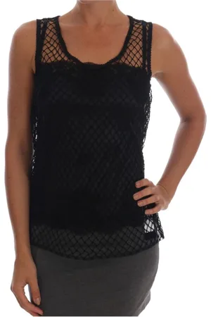 Dolce & Gabbana Damen, Oberteile, Schwarzk, SGröße: