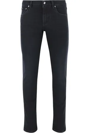Dolce & Gabbana Herren, Jeans, Schwarzk, SGröße: