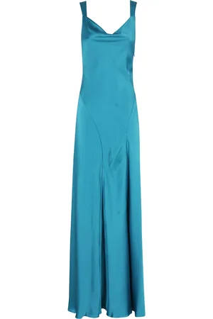 Alberta Ferretti Damen, Kleider, Blau, MGröße: