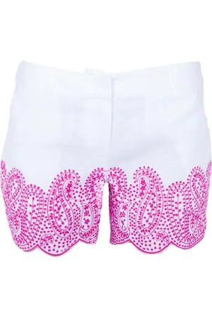 Michael Kors Damen, Shorts, Weiß, 3XSGröße: