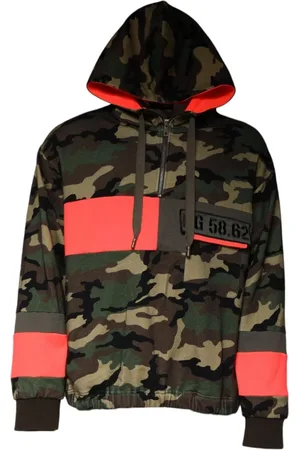 Dolce & Gabbana Herren, Sweatshirts & Hoodies, Mehrfarbig, 2XLGröße:
