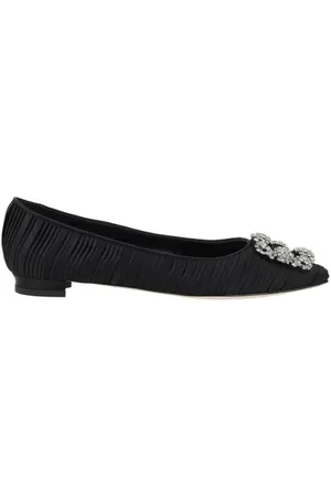 Manolo Blahnik Damen, Schuhe, Schwarzk, 38 1/2 EUGröße: