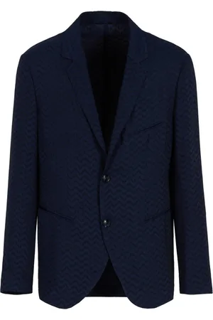 Giorgio Armani Herren, Jacken, Blau, MGröße: