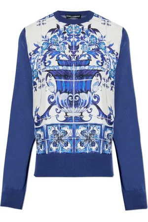 Dolce & Gabbana Damen, Oberteile, Blau, 2XSGröße: