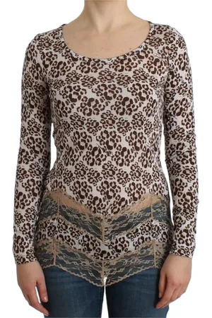 Roberto Cavalli Damen, Oberteile, Braun, MGröße: