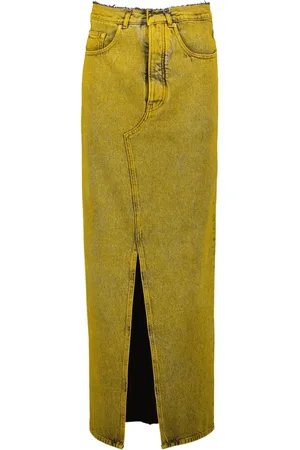 Maison Margiela Damen, Röcke, Gelb, SGröße: