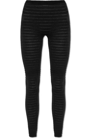 Alaïa Damen, Hosen, Schwarzk, MGröße: