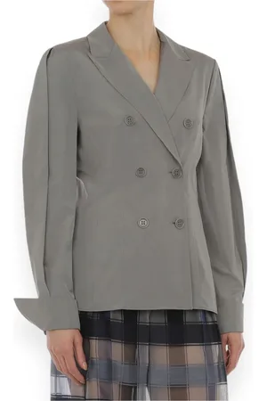 Alberta Ferretti Damen, Jacken, Grau, MGröße: