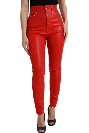 Dolce & Gabbana Damen, Hosen, Rot, XSGröße: