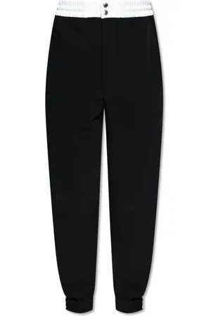 Alexander McQueen Herren, Hosen, Schwarzk, LGröße:
