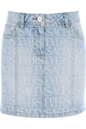 VERSACE Damen, Röcke, Blau, SGröße: