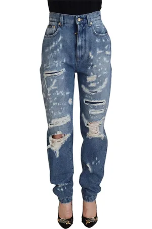 Dolce & Gabbana Damen, Jeans, Blau, 3XSGröße: