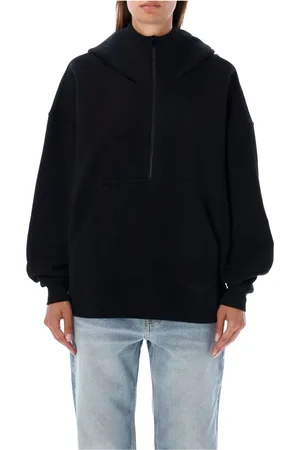 Saint Laurent Damen, Sweatshirts & Hoodies, Schwarzk, MGröße: