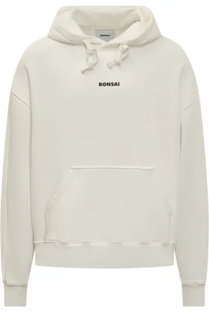 BONSAI Herren, Sweatshirts & Hoodies, Weiß, LGröße: