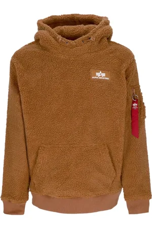 Alpha Industries Herren, Sweatshirts & Hoodies, Braun, MGröße: