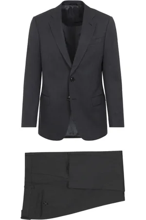 Giorgio Armani Herren, Anzüge, Schwarzk, MGröße: