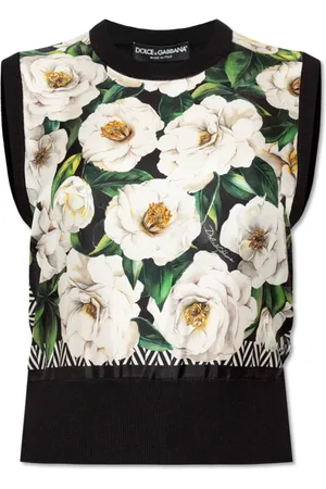 Dolce & Gabbana Damen, Oberteile, Schwarzk, SGröße: