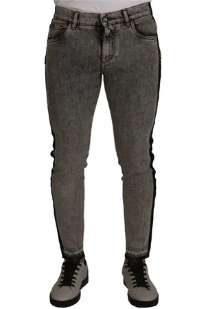 Dolce & Gabbana Herren, Jeans, Grau, MGröße: