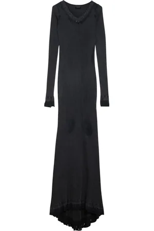 Balenciaga Damen, Kleider, Schwarzk, SGröße: