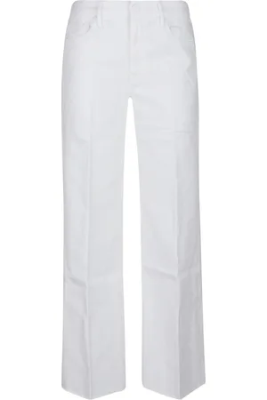Mother Damen, Jeans, Weiß, W30Größe: