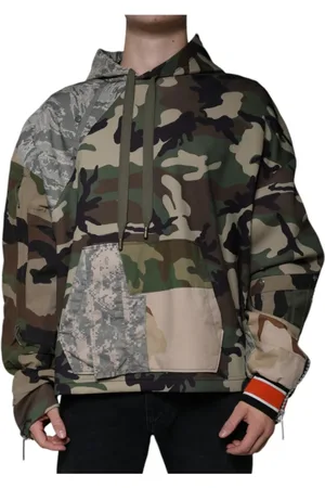 Dolce & Gabbana Herren, Sweatshirts & Hoodies, Mehrfarbig, 2XLGröße:
