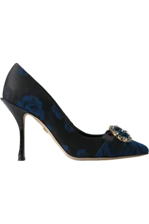 Dolce & Gabbana Damen, Schuhe, Blau, 36 EUGröße: