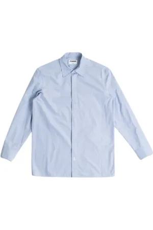 Jil Sander Herren, Shirts, Blau, MGröße: